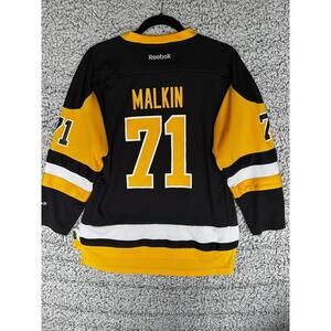 Evgeni Malkin Pittsburgh Penguins Jersey Youth L/XL Reebok NHL